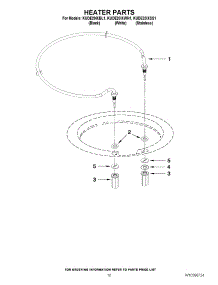 08 - Heater Parts parts for Kitchenaid Dishwasher KUDE20IXBL1 from AppliancePartsPros.com