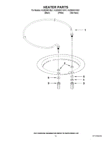 08 - Heater Parts parts for Kitchenaid Dishwasher KUDS30CXBL1 from AppliancePartsPros.com