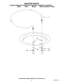 08 - Heater Parts parts for Kitchenaid Dishwasher KUDE40FXWH1 from AppliancePartsPros.com