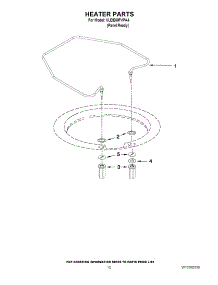 08 - Heater Parts parts for Kitchenaid Dishwasher KUDE60FVPA4 from AppliancePartsPros.com
