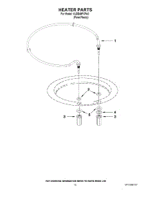 08 - Heater Parts parts for Kitchenaid Dishwasher KUDE40FXPA0 from AppliancePartsPros.com