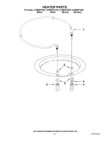 08 - Heater Parts parts for Kitchenaid Dishwasher KUDE40FXSS0 from AppliancePartsPros.com