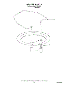 08 - Heater Parts parts for Kitchenaid Dishwasher KUDE70FVSS3 from AppliancePartsPros.com