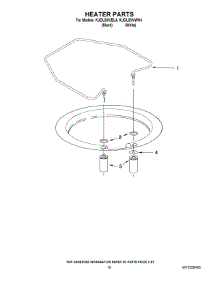 08 - Heater Parts parts for Kitchenaid Dishwasher KUDL03IVWH4 from AppliancePartsPros.com