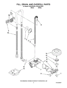 04 - Fill, Drain, And Overfill Parts parts for Kitchenaid Dishwasher KUDL03IVBL3 from AppliancePartsPros.com