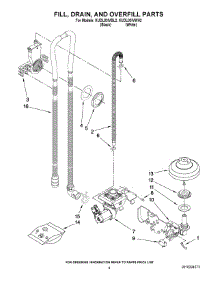 04 - Fill, Drain, And Overfill Parts parts for Kitchenaid Dishwasher KUDL03IVBL2 from AppliancePartsPros.com