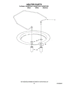 08 - Heater Parts parts for Kitchenaid Dishwasher KUDS50FVSS2 from AppliancePartsPros.com