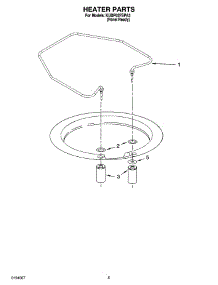 05 - Heater Parts parts for Kitchenaid Dishwasher KUDP02FSPA3 from AppliancePartsPros.com