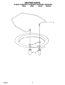 05 - Heater Parts parts for Kitchenaid Dishwasher KUDP02CRBL3 from AppliancePartsPros.com