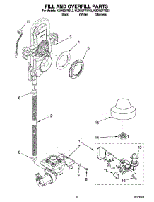 06 - Fill And Overfill Parts parts for Kitchenaid Dishwasher KUDI02FRBL3 from AppliancePartsPros.com
