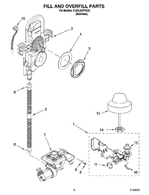 06 - Fill And Overfill Parts parts for Kitchenaid Dishwasher KUDL02FRSS3 from AppliancePartsPros.com