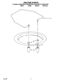 05 - Heater Parts parts for Kitchenaid Dishwasher KUDP02FRSS3 from AppliancePartsPros.com