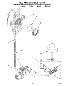 06 - Fill And Overfill Parts parts for Kitchenaid Dishwasher KUDP02FRSS3 from AppliancePartsPros.com