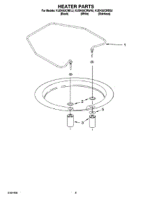 05 - Heater Parts parts for Kitchenaid Dishwasher KUDK02CRBL2 from AppliancePartsPros.com