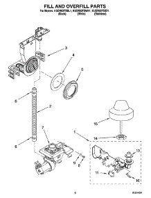 06 - Fill And Overfill Parts parts for Kitchenaid Dishwasher KUDR02FSSS1 from AppliancePartsPros.com