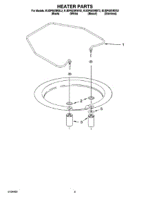 05 - Heater Parts parts for Kitchenaid Dishwasher KUDP02SRWH2 from AppliancePartsPros.com