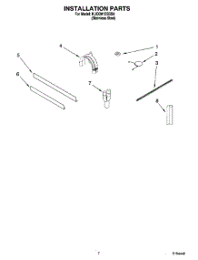 06 - Installation Parts parts for Kitchenaid Dishwasher KUDD01DSSS0 from AppliancePartsPros.com