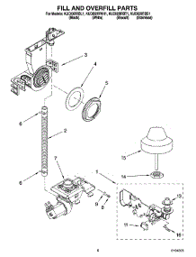 06 - Fill And Overfill Parts parts for Kitchenaid Dishwasher KUDI02IRBS1 from AppliancePartsPros.com