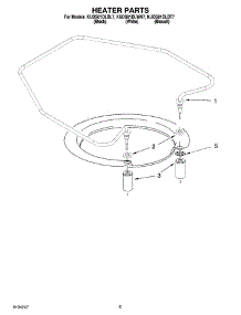 05 - Heater Parts parts for Kitchenaid Dishwasher KUDS01DLBT7 from AppliancePartsPros.com