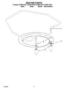 05 - Heater Parts parts for Kitchenaid Dishwasher KUDP01DLBL7 from AppliancePartsPros.com