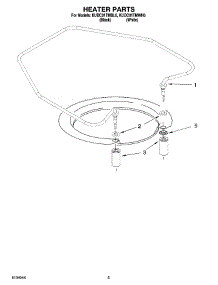05 - Heater Parts parts for Kitchenaid Dishwasher KUDC01TMWH6 from AppliancePartsPros.com