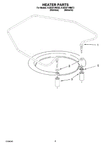 05 - Heater Parts parts for Kitchenaid Dishwasher KUDS01VMMT2 from AppliancePartsPros.com