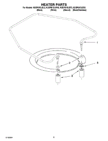 05 - Heater Parts parts for Kitchenaid Dishwasher KUDP01DLBS5 from AppliancePartsPros.com