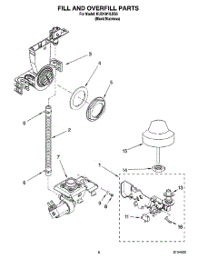 06 - Fill And Overfill Parts parts for Kitchenaid Dishwasher KUDK01ILBS6 from AppliancePartsPros.com