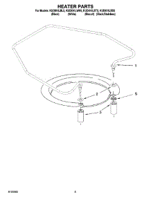 05 - Heater Parts parts for Kitchenaid Dishwasher KUDI01ILBL5 from AppliancePartsPros.com