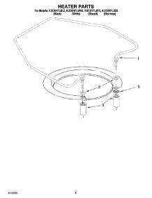 05 - Heater Parts parts for Kitchenaid Dishwasher KUDI01FLBT5 from AppliancePartsPros.com