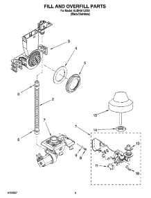06 - Fill And Overfill Parts parts for Kitchenaid Dishwasher KUDK01ILBS3 from AppliancePartsPros.com