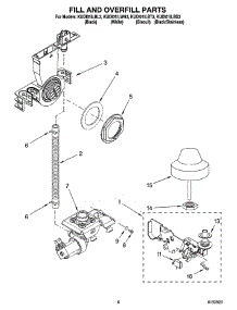 06 - Fill And Overfill Parts parts for Kitchenaid Dishwasher KUDI01ILBL3 from AppliancePartsPros.com