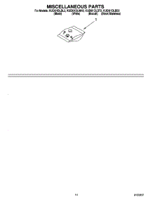 12 - Miscellaneous Parts Optional Parts (Not Included) parts for Kitchenaid Dishwasher KUDI01DLBS2 from AppliancePartsPros.com