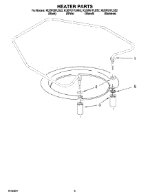 05 - Heater Parts parts for Kitchenaid Dishwasher KUDP01FLWH2 from AppliancePartsPros.com