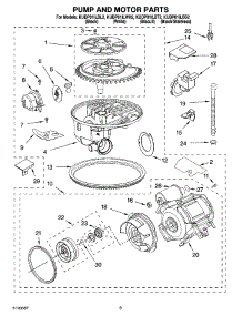 08 - Pump And Motor Parts parts for Kitchenaid Dishwasher KUDP01ILBT2 from AppliancePartsPros.com