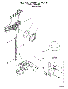 06 - Fill And Overfill Parts parts for Kitchenaid Dishwasher KUDL01ILBS2 from AppliancePartsPros.com