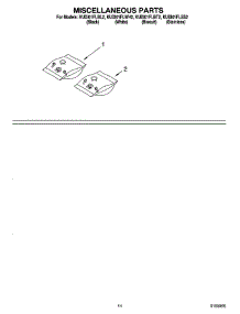 12 - Miscellaneous  Parts, Optional Parts (Not Included) parts for Kitchenaid Dishwasher KUDI01FLSS2 from AppliancePartsPros.com