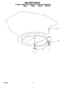05 - Heater Parts parts for Kitchenaid Dishwasher KUDI01FLWH2 from AppliancePartsPros.com