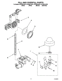06 - Fill And Overfill Parts parts for Kitchenaid Dishwasher KUDS01ILBL2 from AppliancePartsPros.com