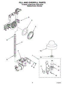 06 - Fill And Overfill Parts parts for Kitchenaid Dishwasher KUDS01DLSP2 from AppliancePartsPros.com