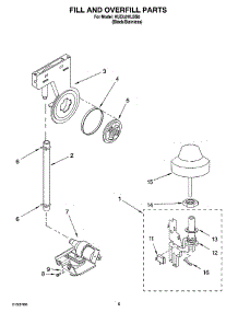 06 - Fill And Overfill Parts parts for Kitchenaid Dishwasher KUDL01ILBS0 from AppliancePartsPros.com