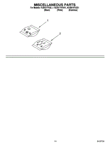 12 - Miscellaneous Parts Optional Parts (Not Included) parts for Kitchenaid Dishwasher KUDI01FKWH1 from AppliancePartsPros.com