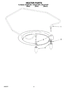 05 - Heater Parts parts for Kitchenaid Dishwasher KUDJ01TJBT1 from AppliancePartsPros.com
