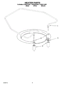 05 - Heater Parts parts for Kitchenaid Dishwasher KUDS01DJWH1 from AppliancePartsPros.com