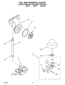 06 - Fill And Overfill Parts parts for Kitchenaid Dishwasher KUDI01FKSS0 from AppliancePartsPros.com