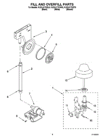 06 - Fill And Overfill Parts parts for Kitchenaid Dishwasher KUDL01TKBL0 from AppliancePartsPros.com