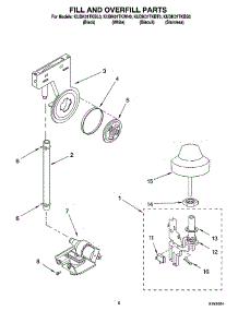 06 - Fill And Overfill Parts parts for Kitchenaid Dishwasher KUDK01TKBT0 from AppliancePartsPros.com