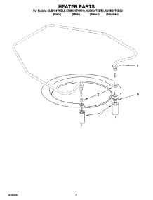 05 - Heater Parts parts for Kitchenaid Dishwasher KUDK01TKWH0 from AppliancePartsPros.com