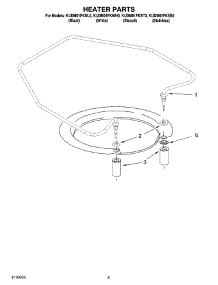 05 - Heater Parts parts for Kitchenaid Dishwasher KUDM01FKBT0 from AppliancePartsPros.com
