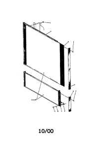 Front Panel Unit parts for Kitchenaid Dishwasher ML-42117 from AppliancePartsPros.com